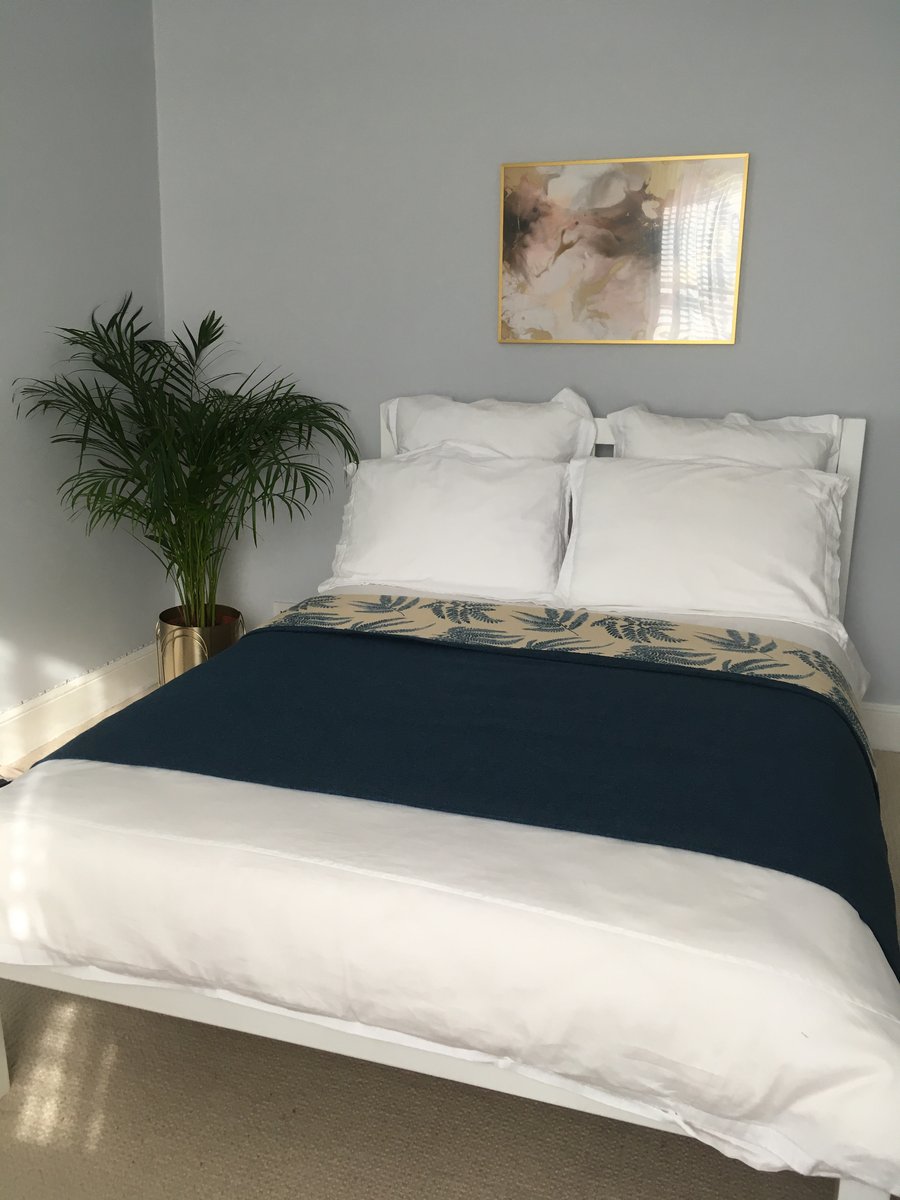 Luxury tweed and silk quilt