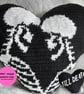 Skeleton - Till Death Cushion Pattern  - Image 1