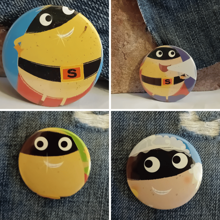 Picture Book  Badge - Supertato Badges