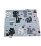 fixed Circular knitting needle case with cats, sock needles roll, needle wallet, - Image 4