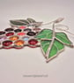 Unique Handmade 3D-Stained Glass Grapevine Suncatcher (B) - Image 5