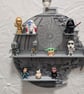 Death Star Display Shelf - Star Wars Inspired 3D Print - 23cm Wide