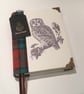 Harris Tweed Owl Journal