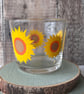 Sunflower Glass Mug, Floral Glass Mug, Summer Flower Cup, Botanical Gift, - Image 2