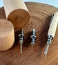 Seam Ripper with hardwood handle and beech hardwood container . - Image 2