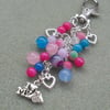 SALE NOW 3 POUNDS I Love My Dog Bag Charm