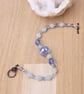  Amazonite Gemstone Bracelet - Pretty blue bead and amazonite bracelet  - Image 4