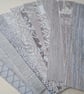 Shimmer Botanicals paper backed fabric offcuts for craft - zero waste materials - Image 9