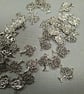40 x Silver Tone 20mm x 15mm Tree Of Life Charm