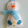  christmas tree decoration  handmade Sam the snowman