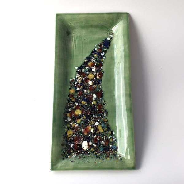 A18 Ceramic tray (Free UK postage)