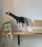 Handmade Paper Okapi - Handmade Nature Inspired Sustainable Joy Gift Artwork