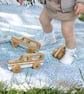 Wooden Toy Car - Station Wagon - White - Traditional Wooden Toys - Auto Toys - Image 10