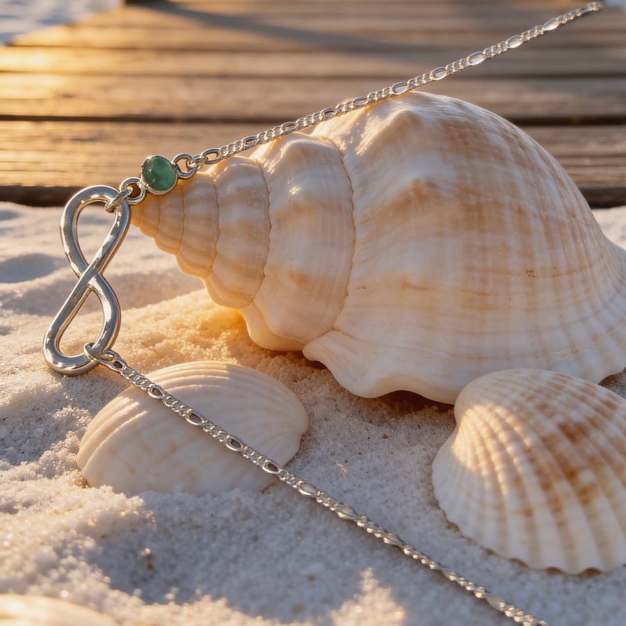 The Ocean Whisper Knot Necklace