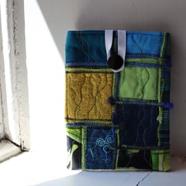 Patchwork kindle case 