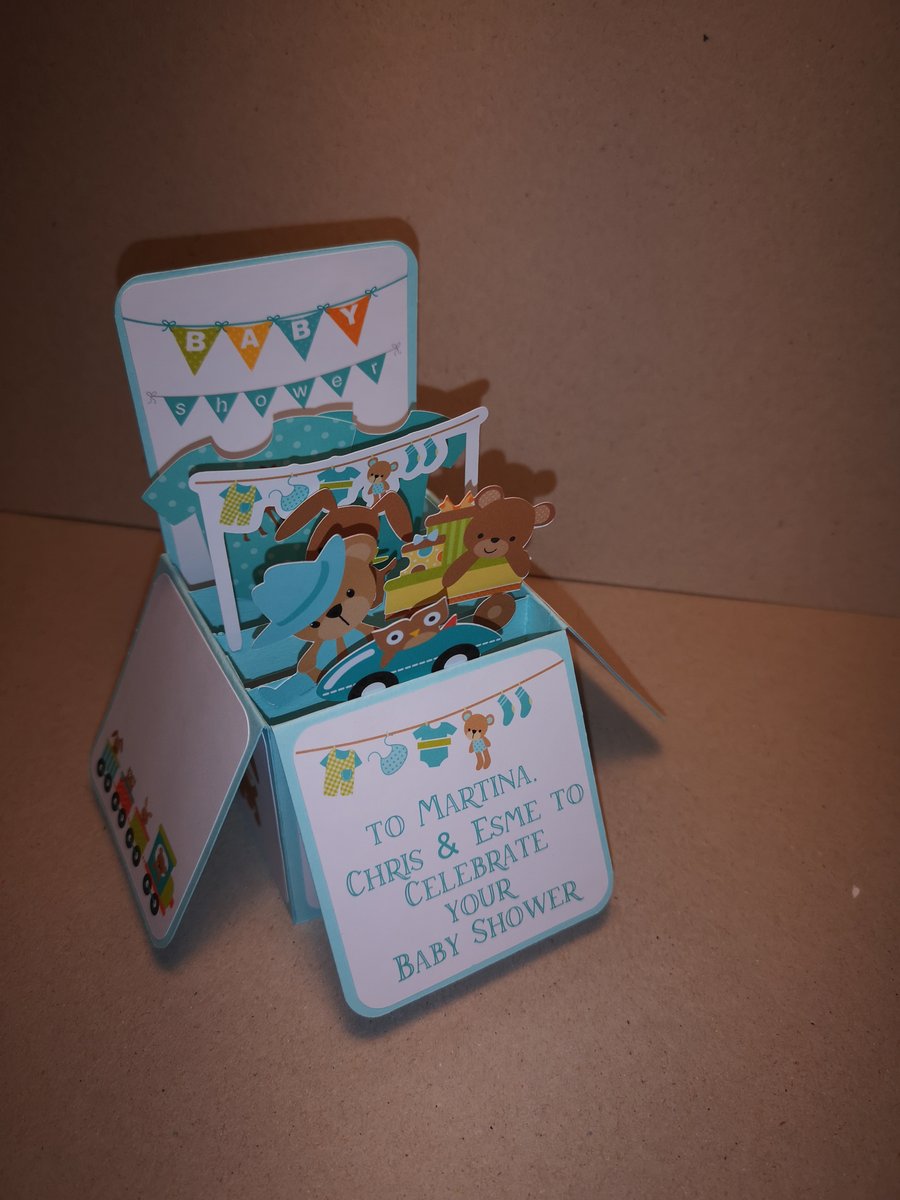 Baby Shower or New Baby Large Box Card