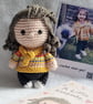 Personalised Portrait Crochet Doll from Your Photo - Handmade Keepsake Gift