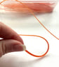 50g Orange Bullseye 90coe glass Vitrigraph stringers - Image 2