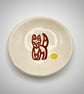 Fox and yellow daisy trinket dish - Image 1