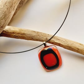 Fused Glass Pendant 