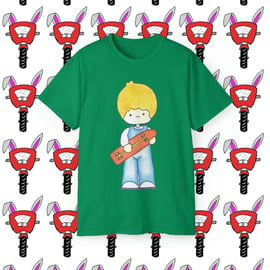 Skater Boy Unisex Ultra Cotton Tshirt by Bikabunny