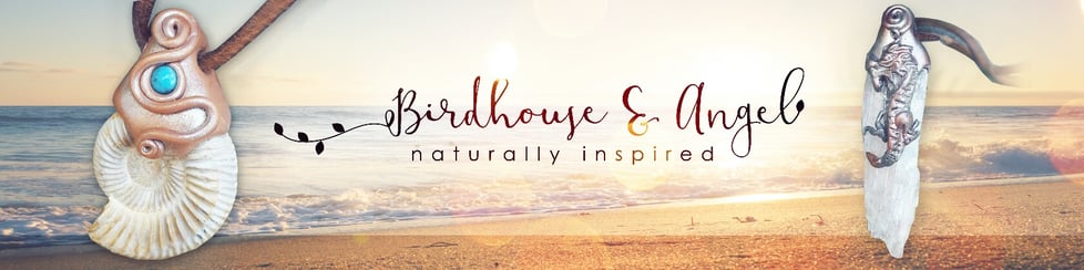 Birdhouse & Angel