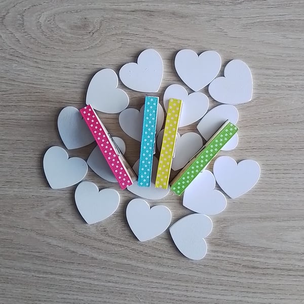 Set 4 Magnetic Pegs, Fridge Magnet, Music Gift, Office Magnet, Bright Spots