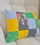 Baby Clothes Memory Pillow, Quilted Keepsake Cushion Handmade Custom Gift - Image 4
