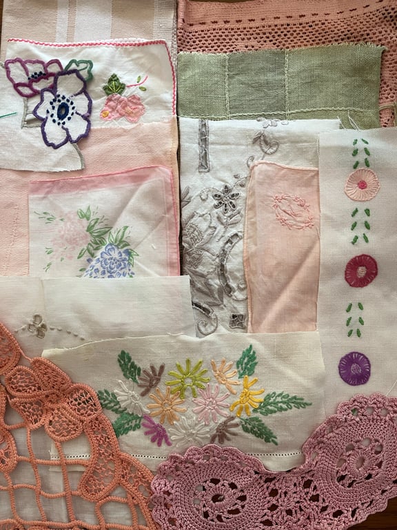 No.17 Vintage and Plant-Dyed Textile Fabric Inspiration Pack