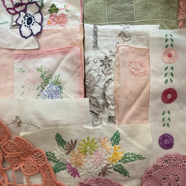 No.17 Vintage and Plant-Dyed Textile Fabric Inspiration Pack