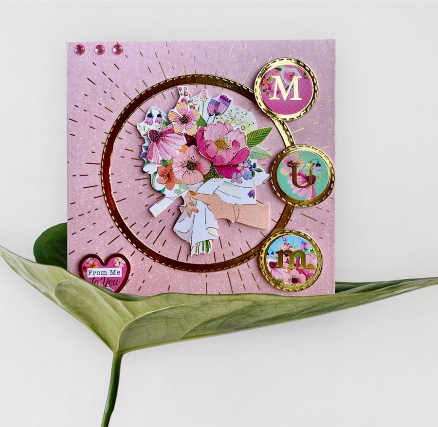 Birthday Card for Her. Special Occasion Card for Her.  Card for Mum.