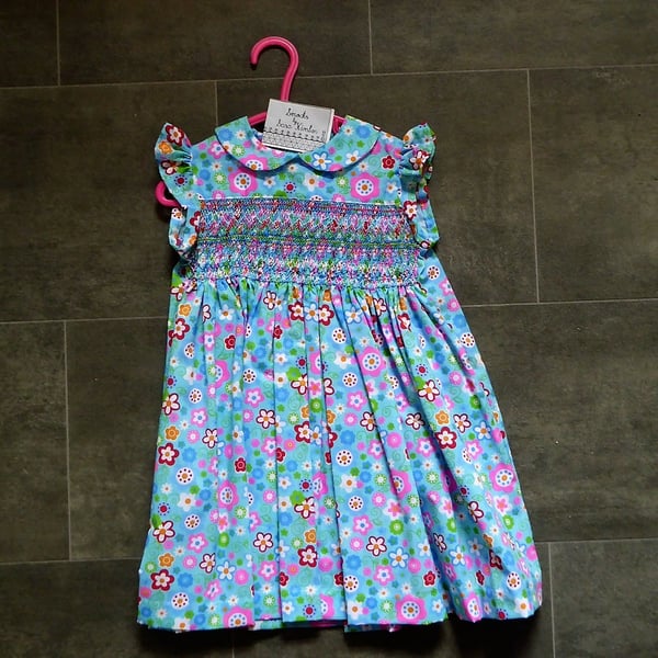 Smocked Dress size 2 years