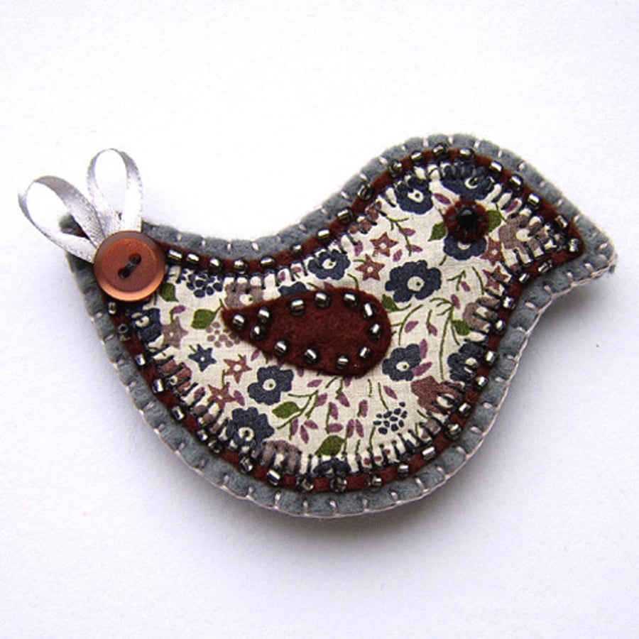 Bird Brooch