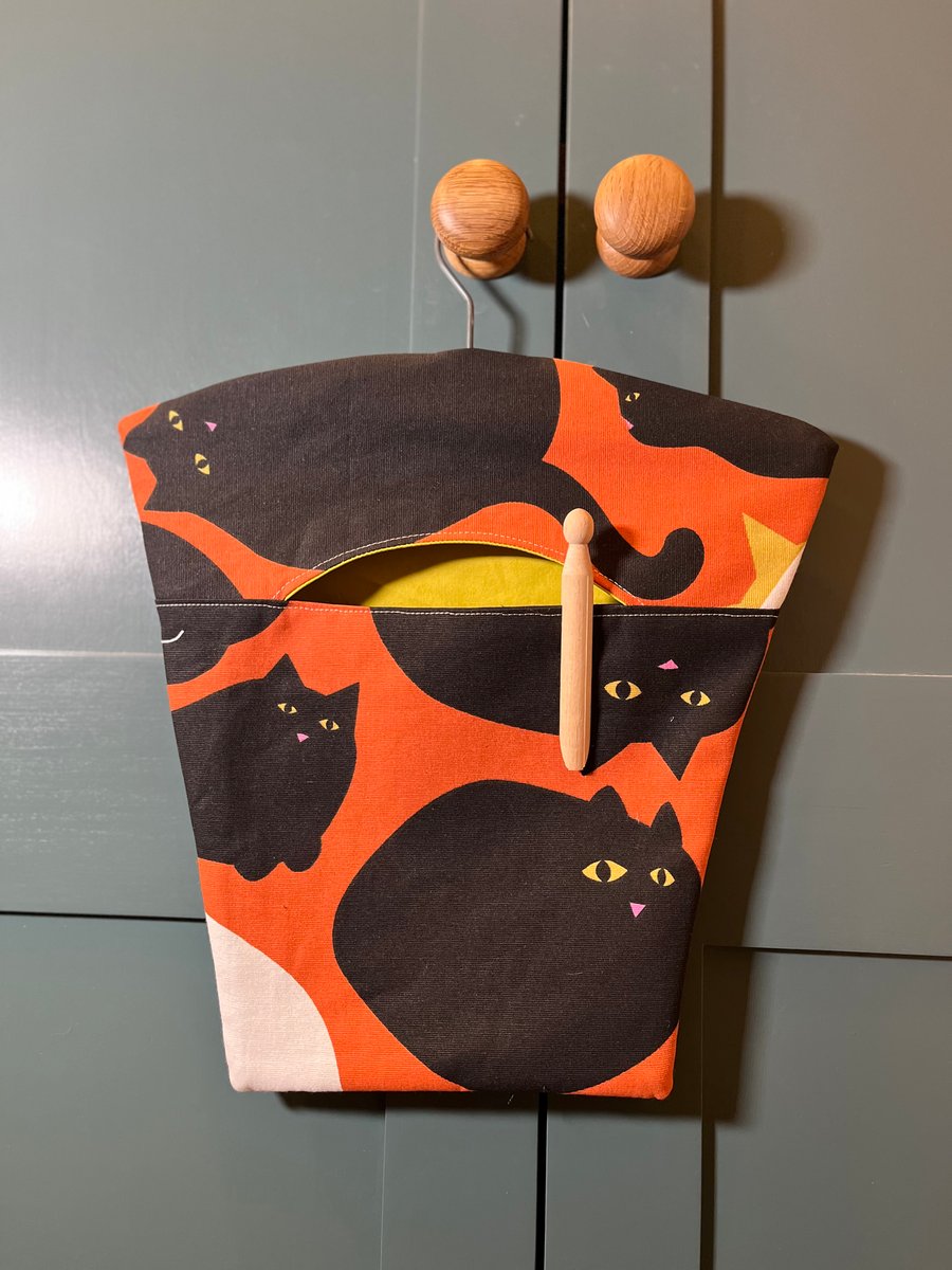 Black Cats Peg Bag