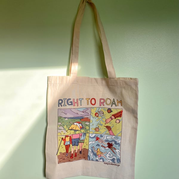 ‘Right to roam’ tote bag 