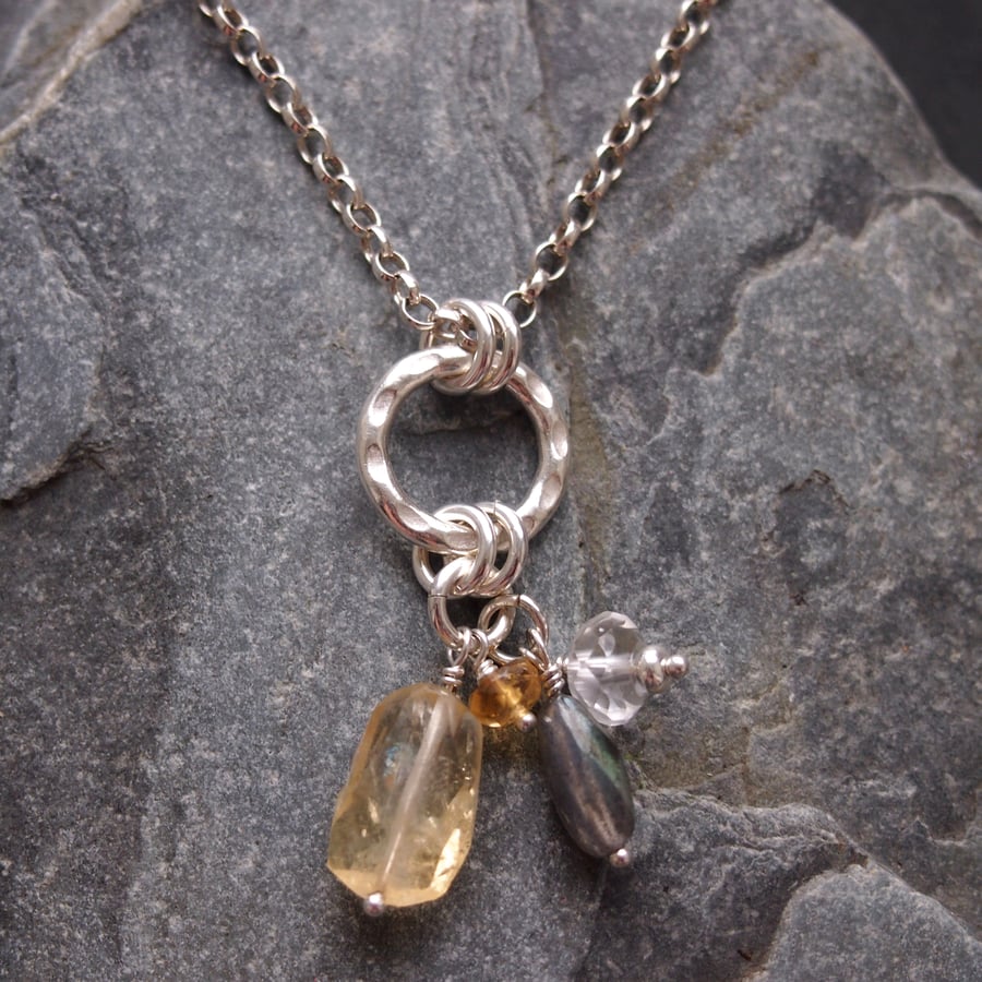 Citrine Expression Necklace.