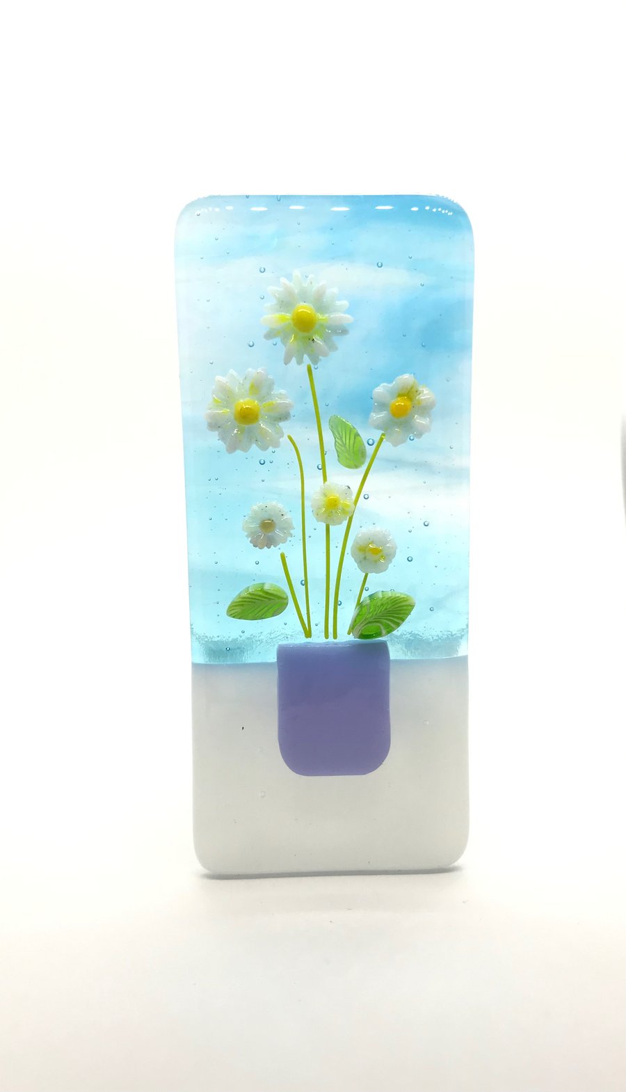 Fused Glass Tealight Holder