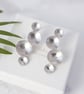 Sterling Silver Circle Earrings - Image 7