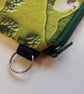 Coin purse sheep in green meadow print fabric - Image 2