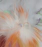 Lemon Yellow Crochet Baby Hat with Rainbow Faux Fur Pom - Newborn to 3 Months - Image 8