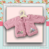 Reserved for Shani - Meadow Flowers Cardigan in Pink