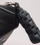 Black Leather Shoulder Bag - Image 4