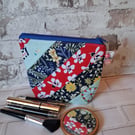 MULTI COLOURED PATCHWORK POUCH