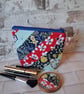 MULTI COLOURED PATCHWORK POUCH