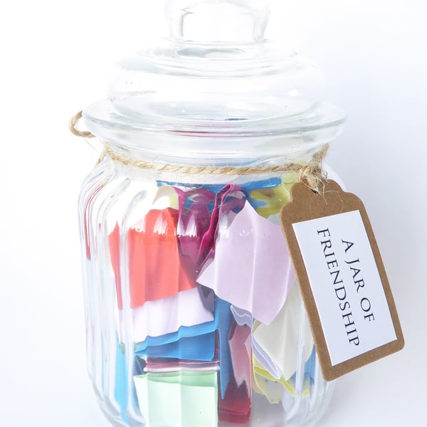 A Jar of Friendship Quotes - Perfect Gift For A Special Friend - Best Friend Jar