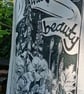 'Wild Beauty' Tea Towel - Image 1