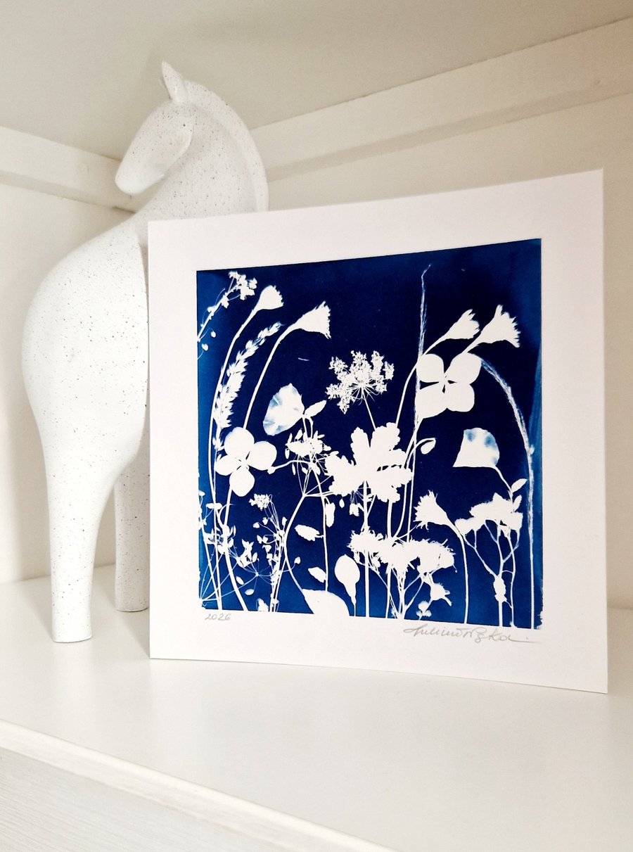 Cyanotype Botanical Print No. 22