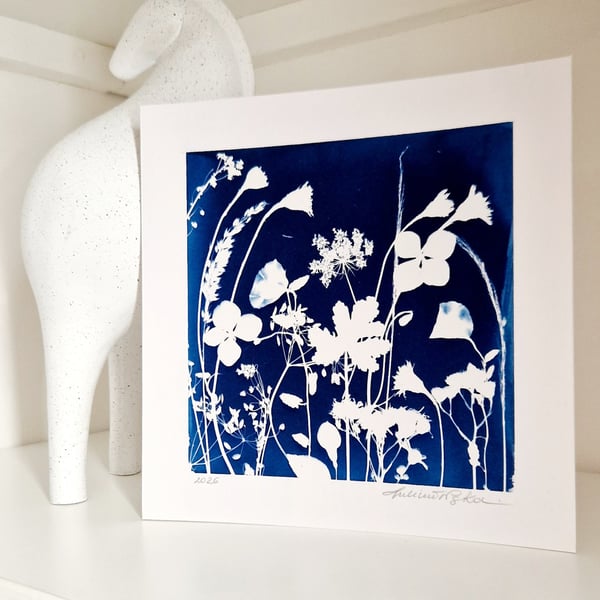 Cyanotype Botanical Print No. 22