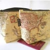 Maps toiletries bags 