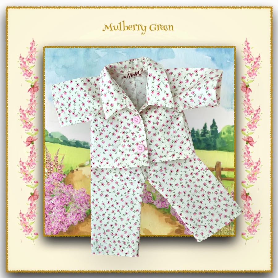 Reserved for Claire - Ditsy Print Pyjamas